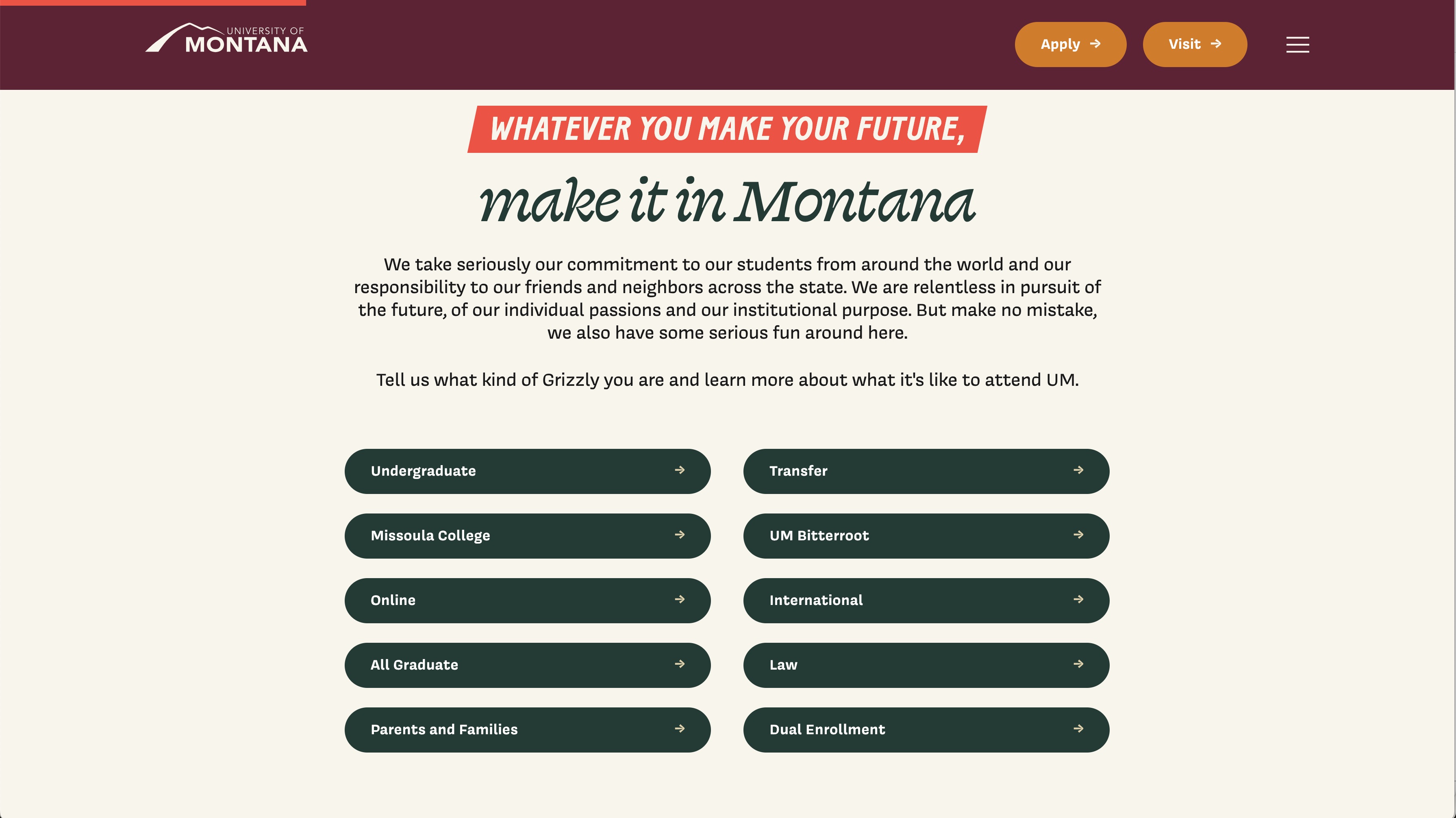 university of montana website 2