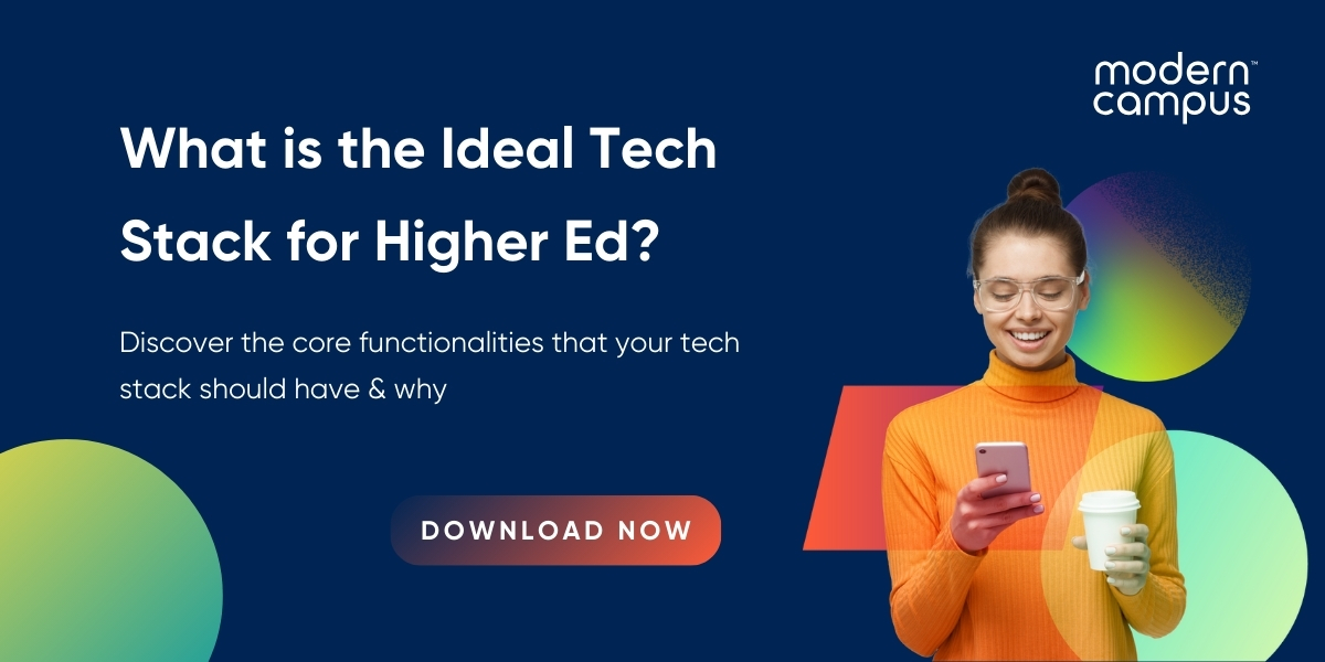 What is the Ideal Tech Stack for Higher Ed? - read now